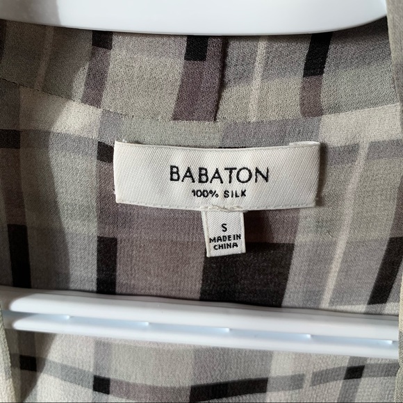 Babaton 100% silk blouse - Picture 3 of 3